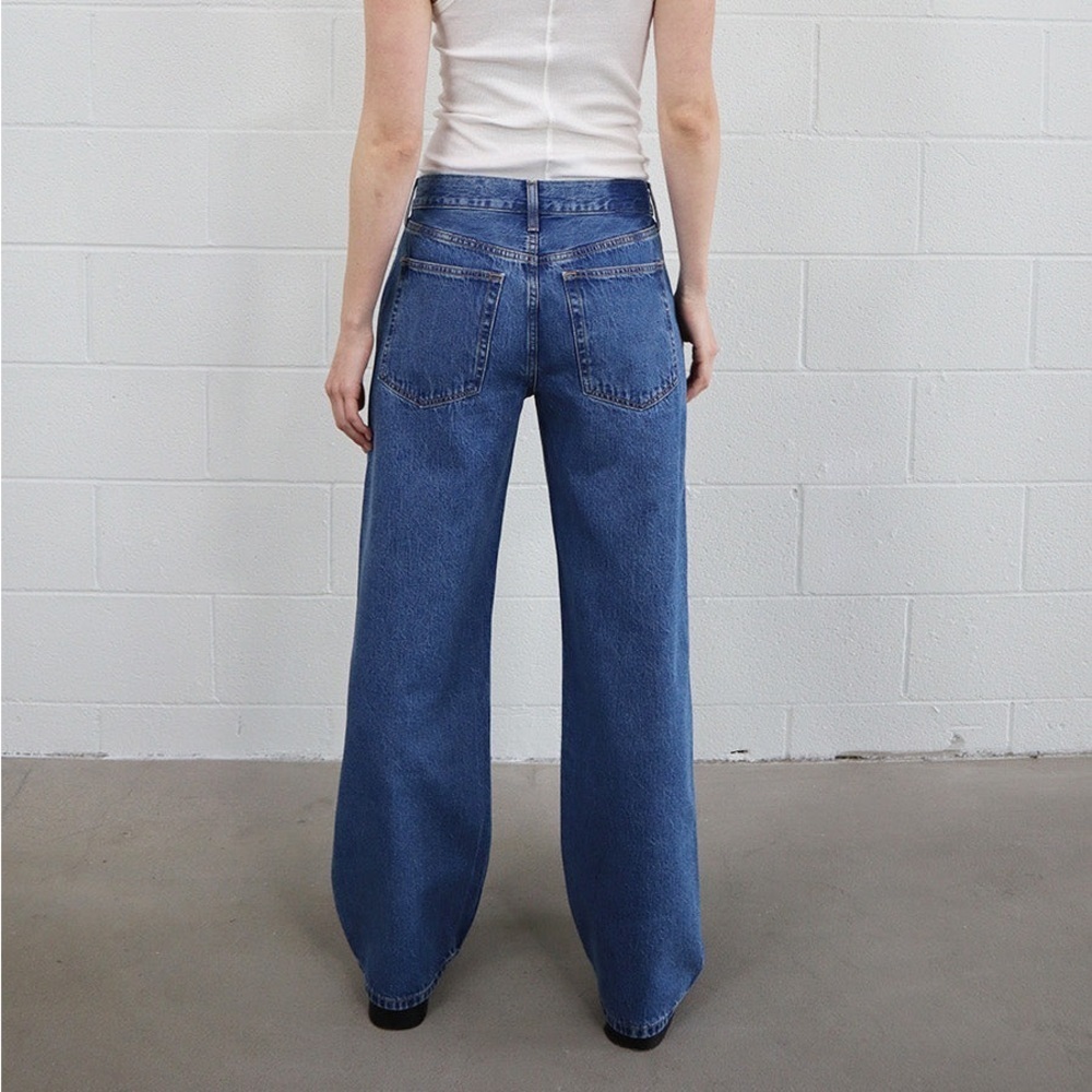 Etica Blue Stanton Relaxed Wide Leg Fistral Denim Jeans Sz. 30 NWT! - Picture 3 of 12